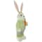 20" White & Green Standing Rabbit Easter Figure